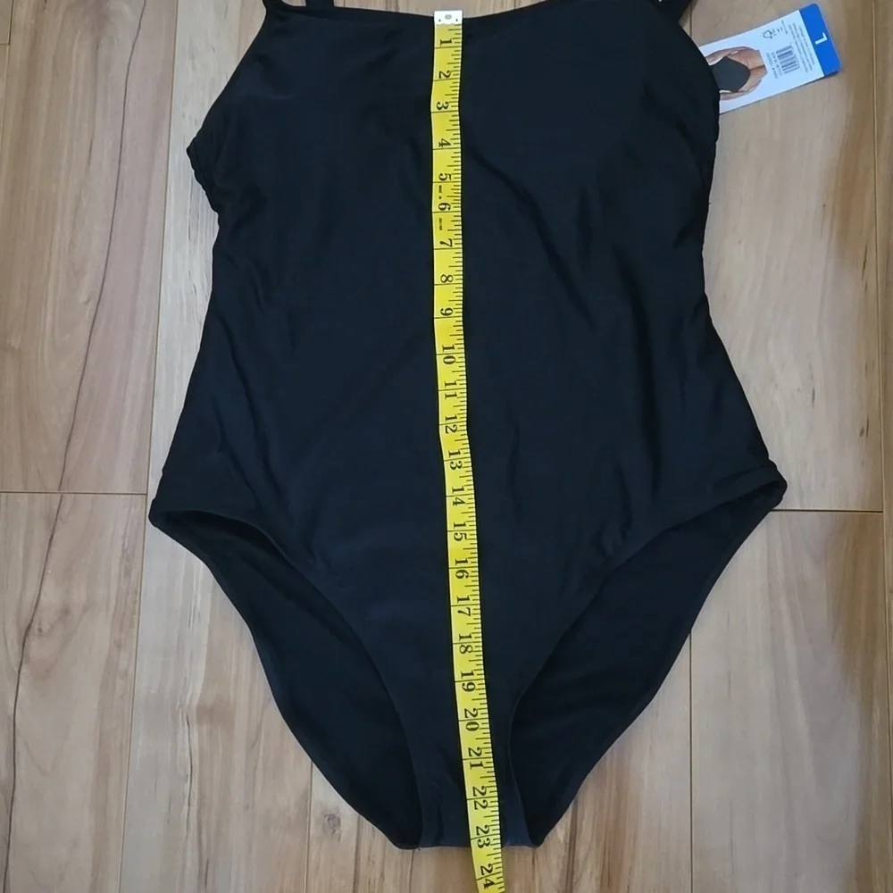 Hurley NWT Black Women's One Piece Swimsuit